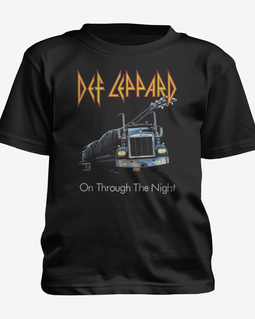 Polera de niño Def Leppard On Through The Night