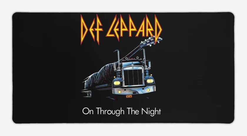 Mouse pad Gamer Def Leppard On Through The Night