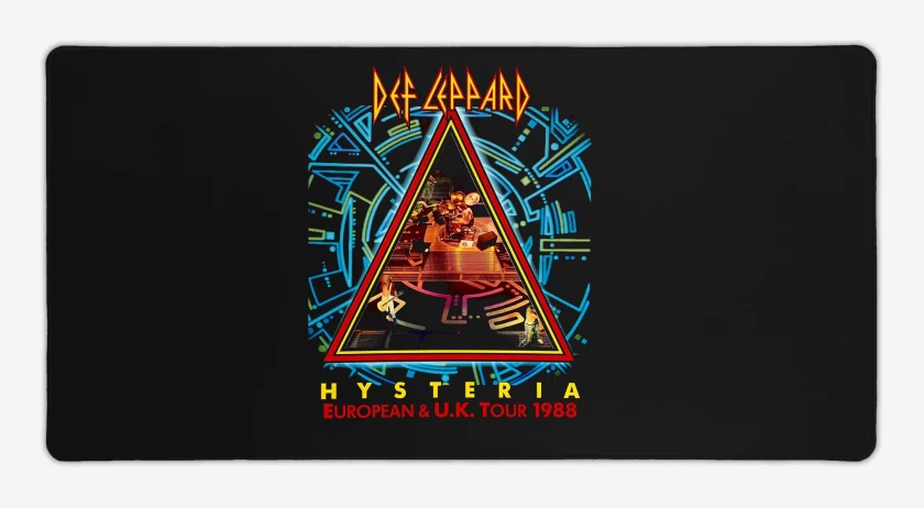 Mouse pad Gamer Def Leppard European Tour