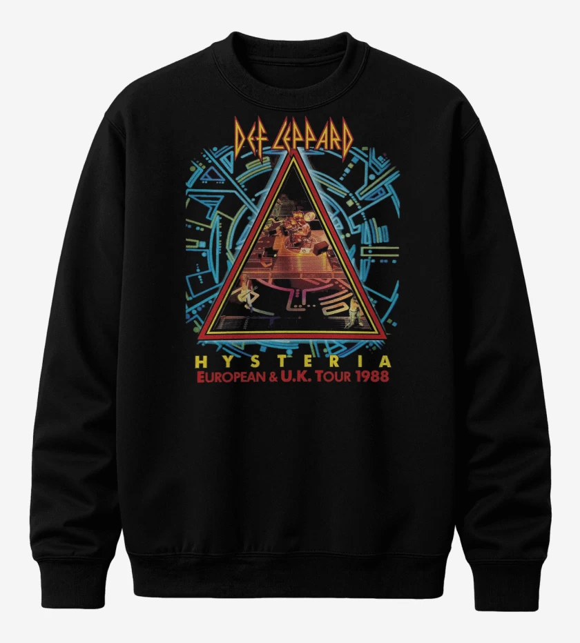 Poleron polo Def Leppard European Tour