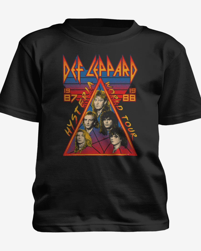 Polera de niño Def Leppard Hysteria Tour