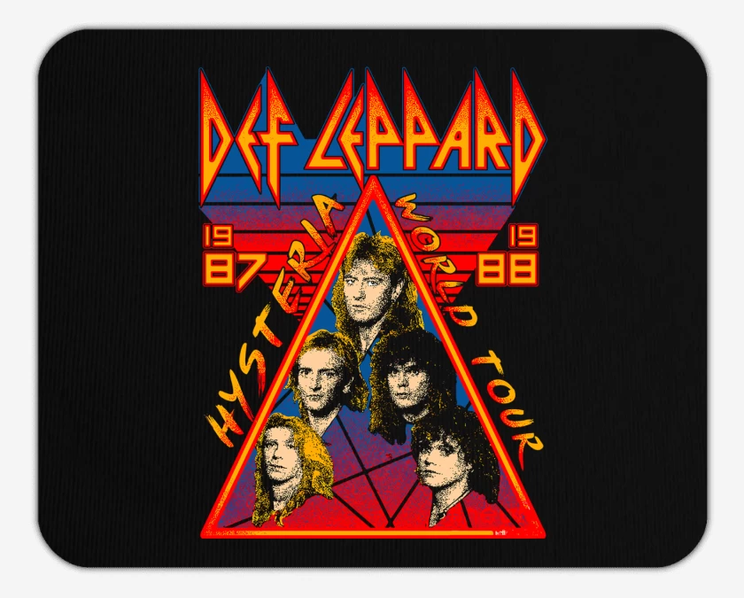 Mousepad Def Leppard Hysteria Tour