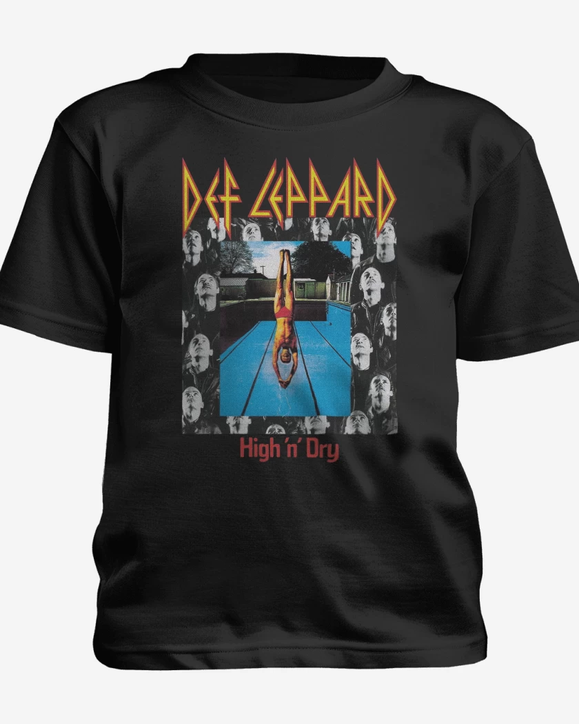 Polera de niño Def Leppard High n Dry