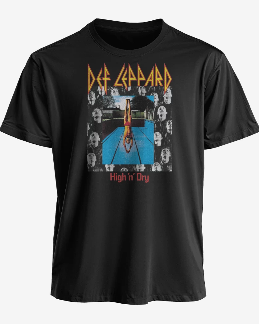Polera Def Leppard High n Dry