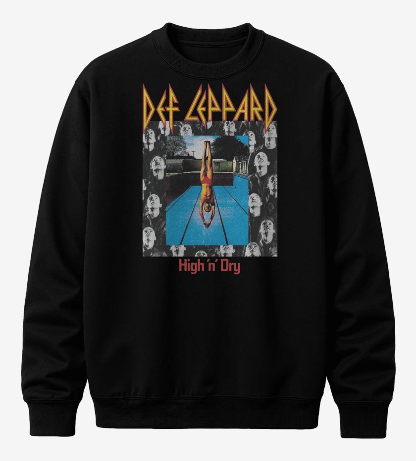 Poleron polo Def Leppard High n Dry