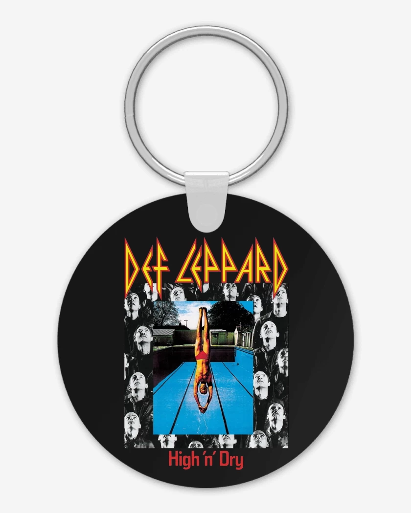 Llavero Def Leppard High n Dry