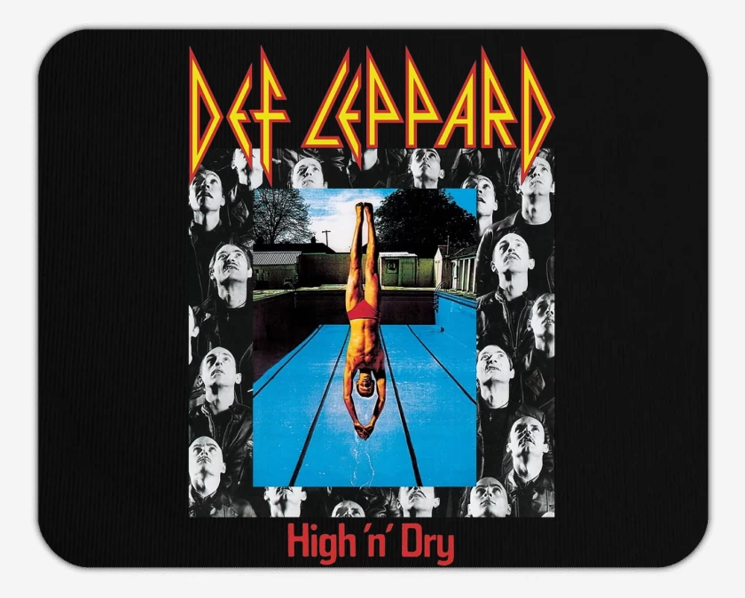 Mousepad Def Leppard High n Dry