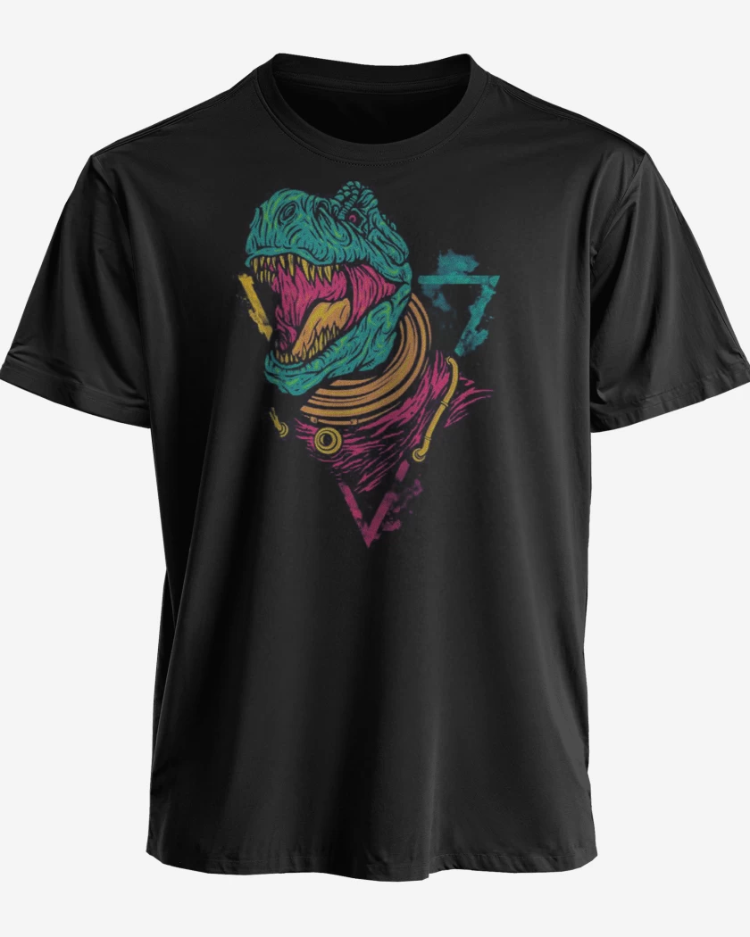 Polera premium Negro de Dino