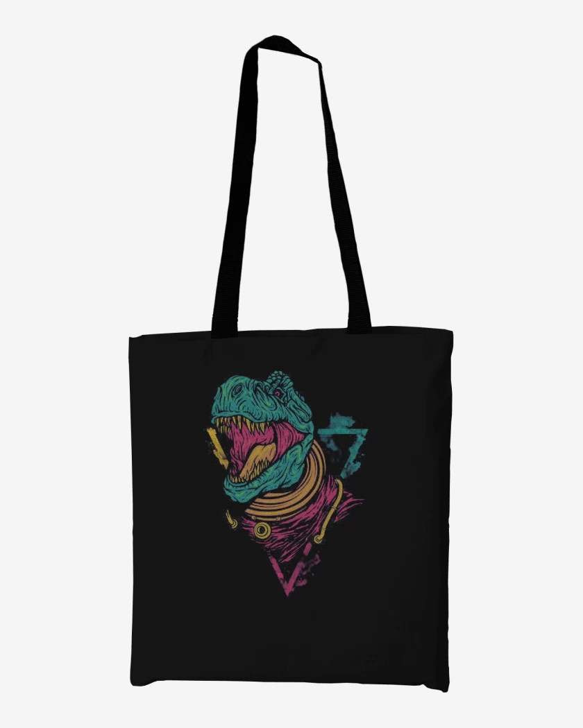 Totebag Negro de Dino