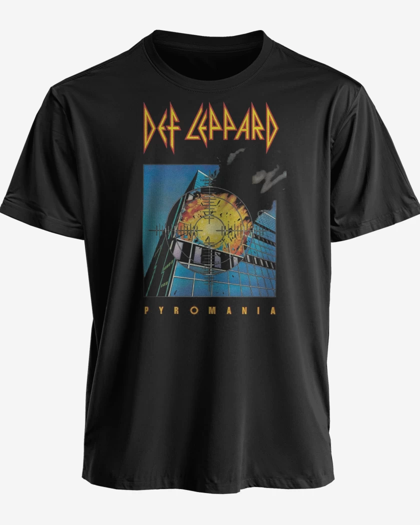Polera Def Leppad Pyromania