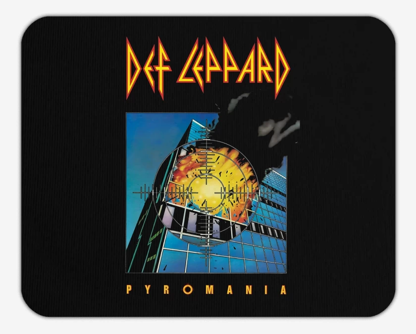 Mousepad Def Leppad Pyromania