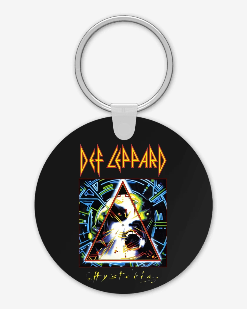 Llavero Def Leppard Hysteria 