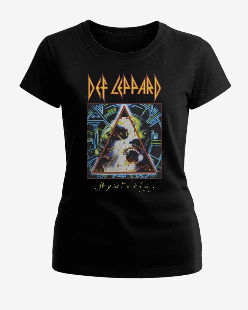 Polera de Mujer Def Leppard Hysteria 