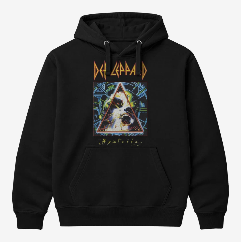 Polerón Canguro Def Leppard Hysteria 