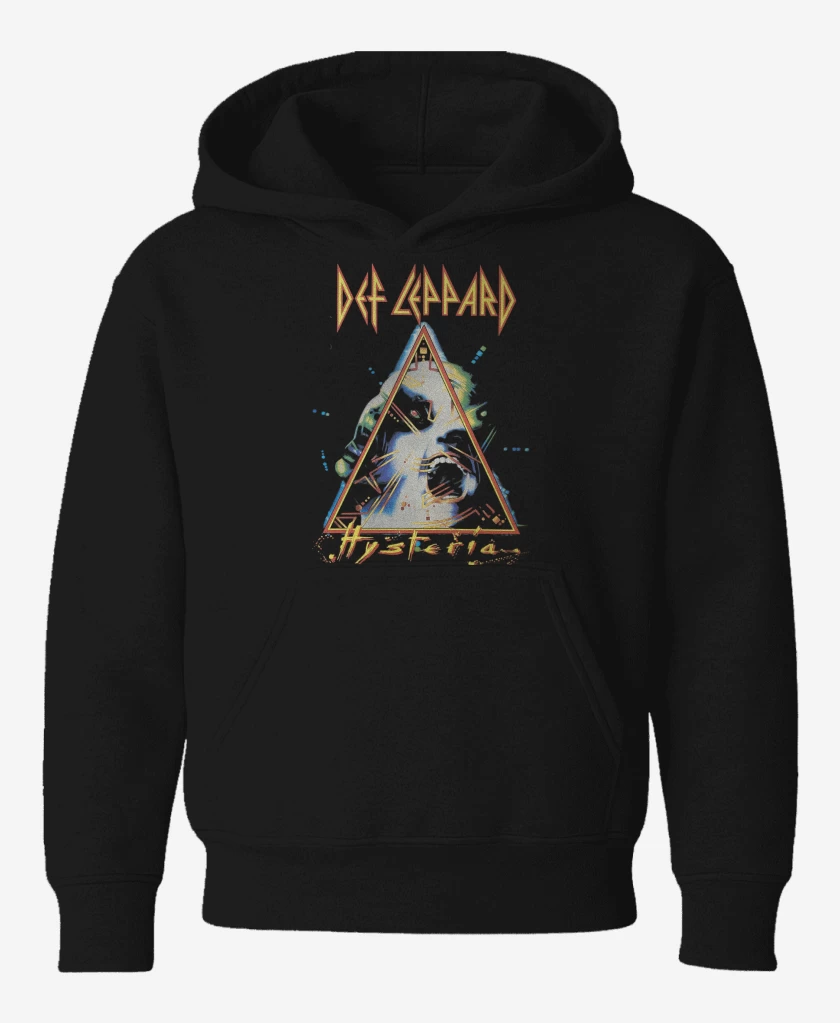 Poleron de niño Negro de Hysteria Def Leppard 