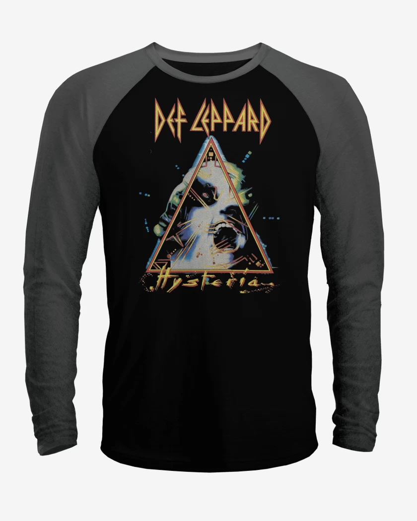 Polera Raglan Hysteria Def Leppard 