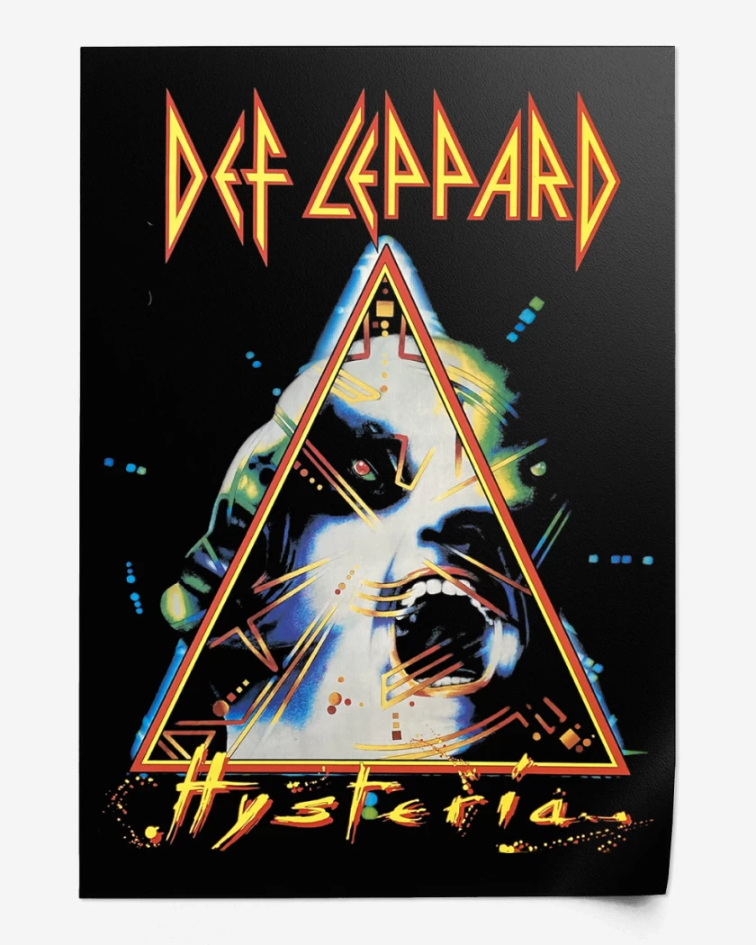 Print Hysteria Def Leppard 