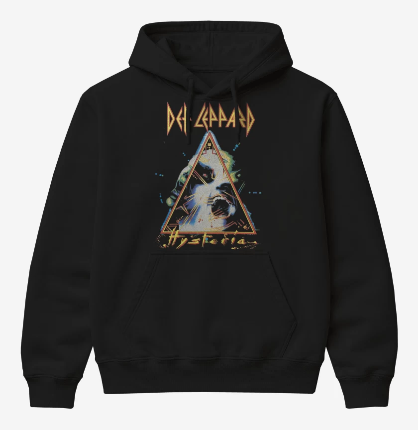 Poleron Canguro básico Hysteria Def Leppard 