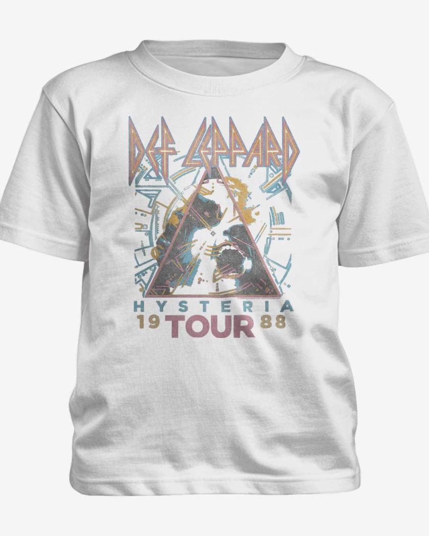 Polera de niño Def Leppard Hysteria 1988