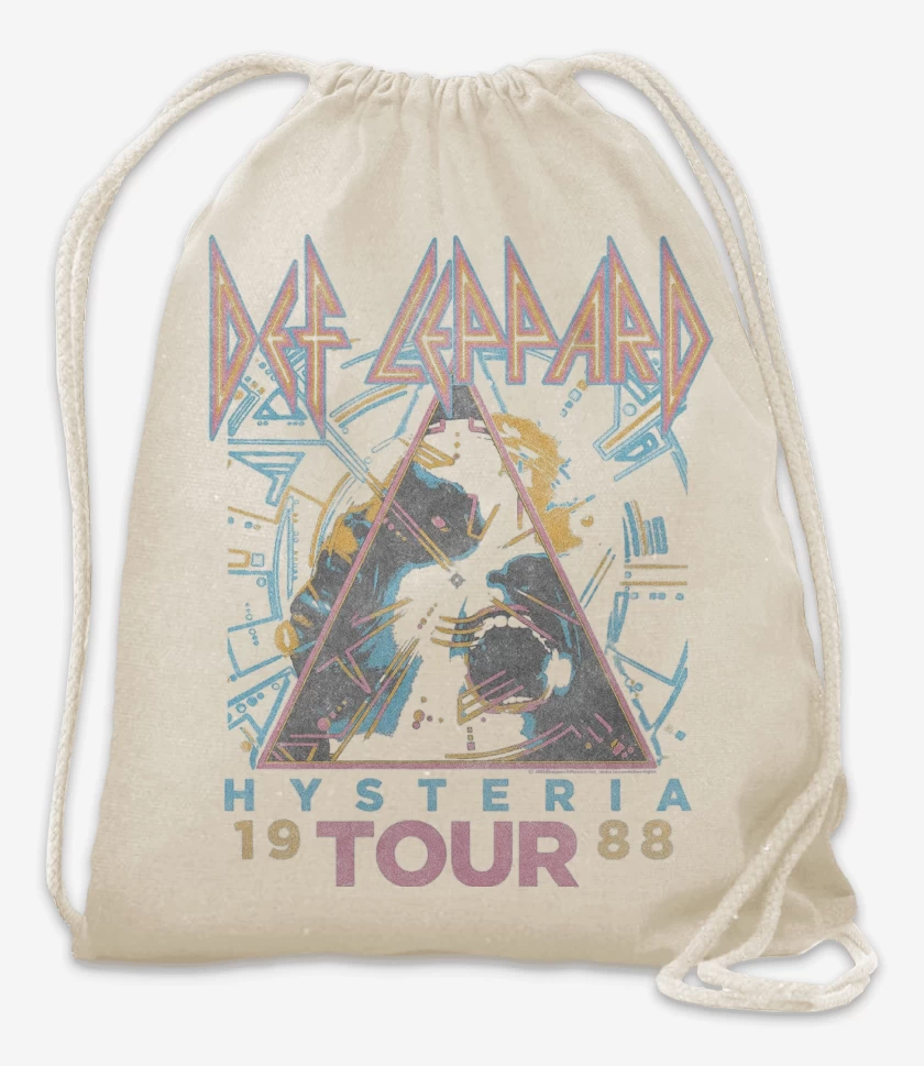 Mochila Def Leppard Hysteria 1988