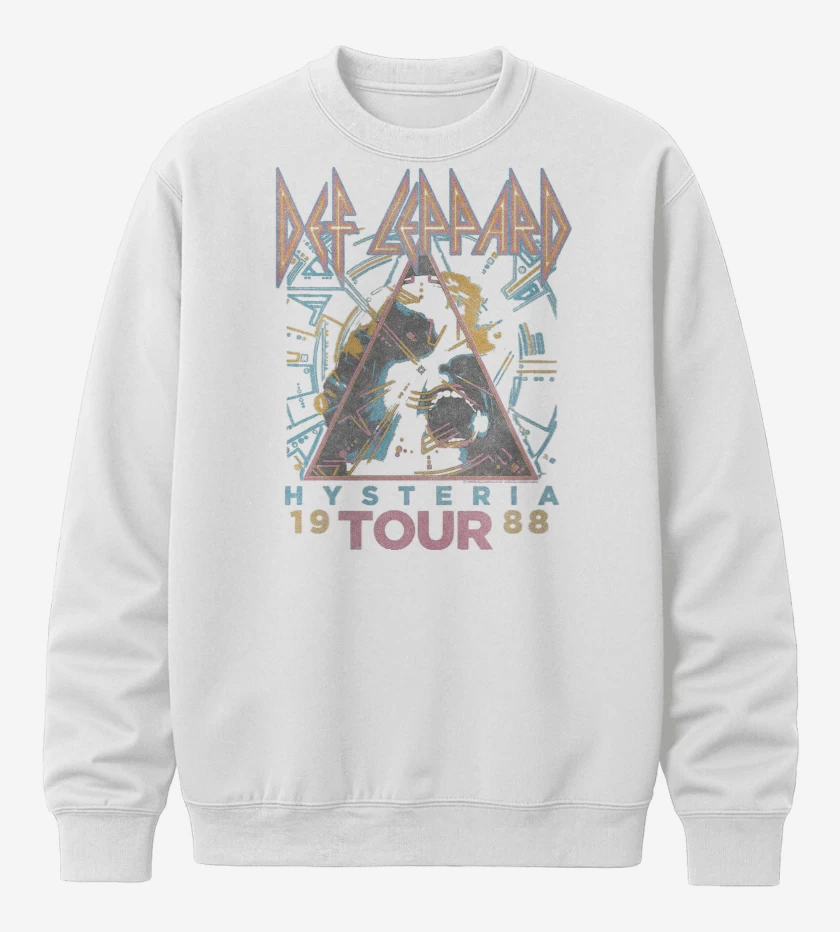 Poleron polo Def Leppard Hysteria 1988