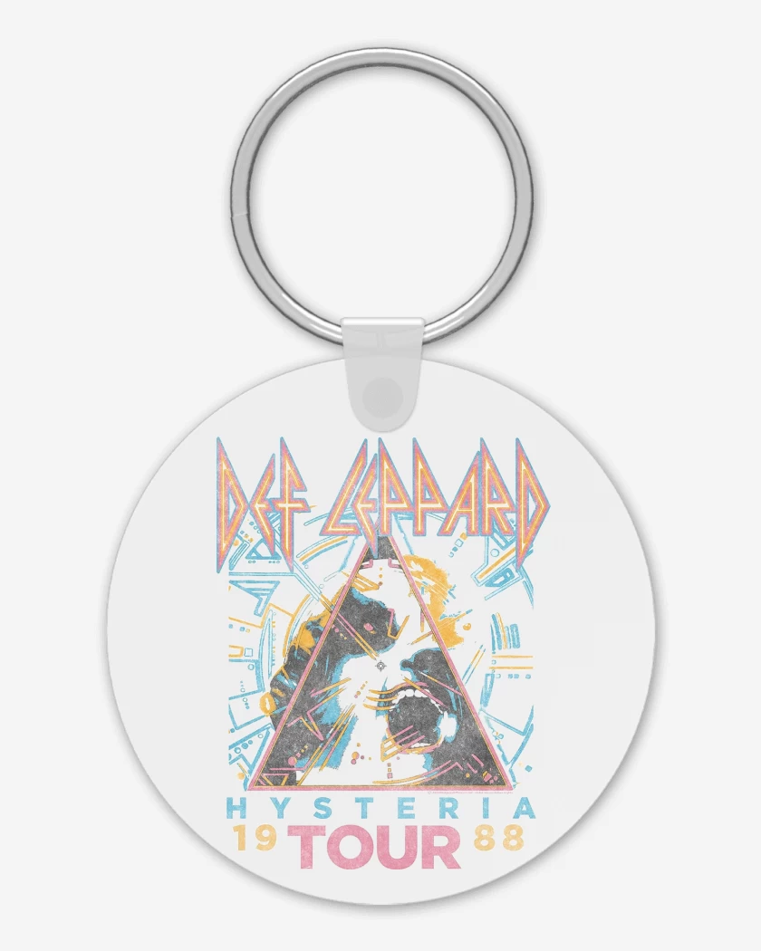 Llavero Def Leppard Hysteria 1988