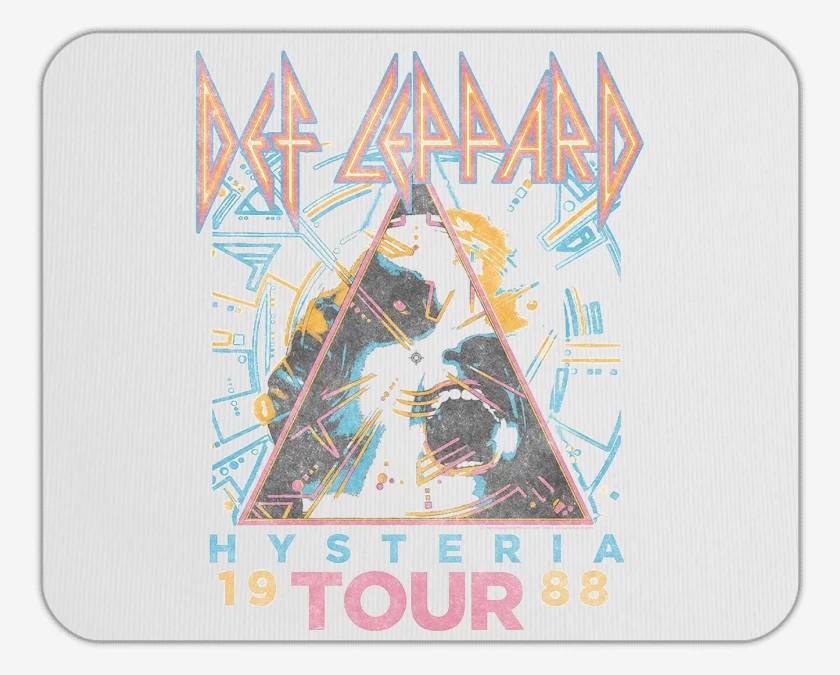 Mousepad Def Leppard Hysteria 1988