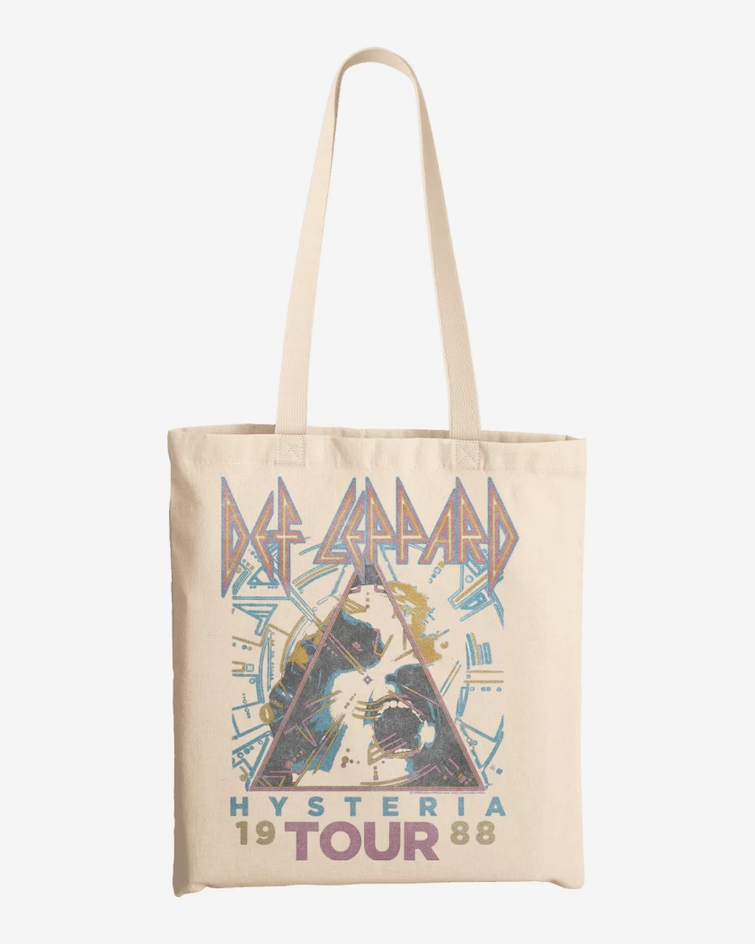 Totebag Def Leppard Hysteria 1988
