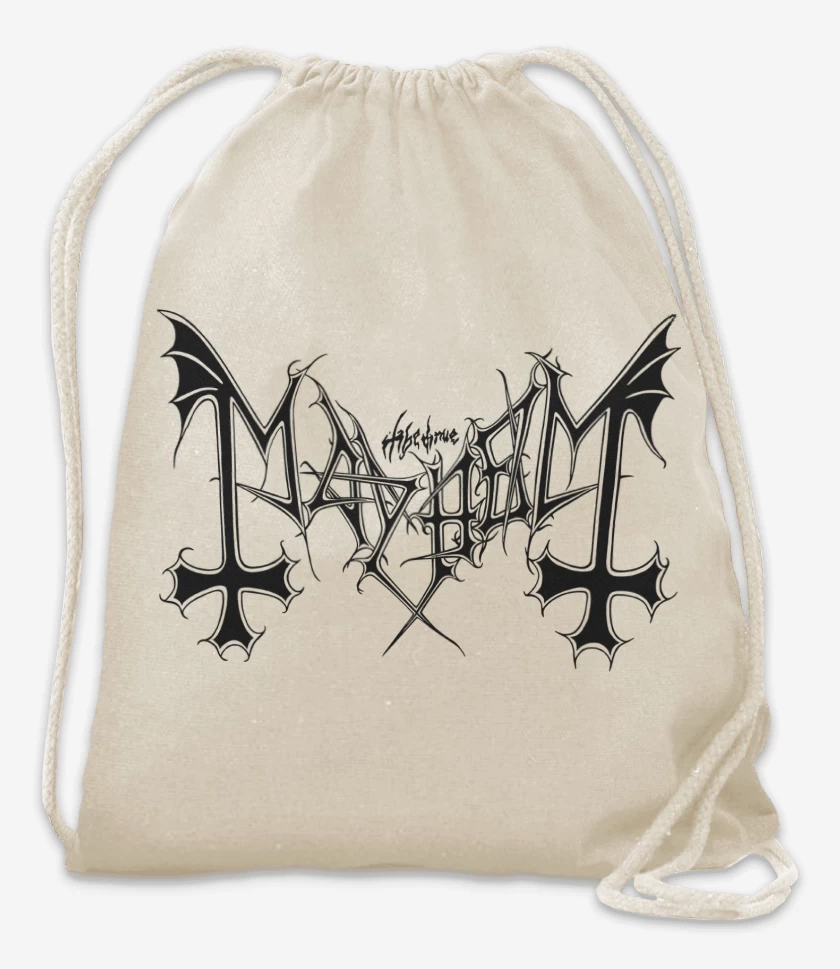 Mochila Blanco de Mayhem Logo N