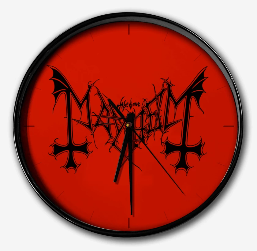 Reloj Mayhem Logo N