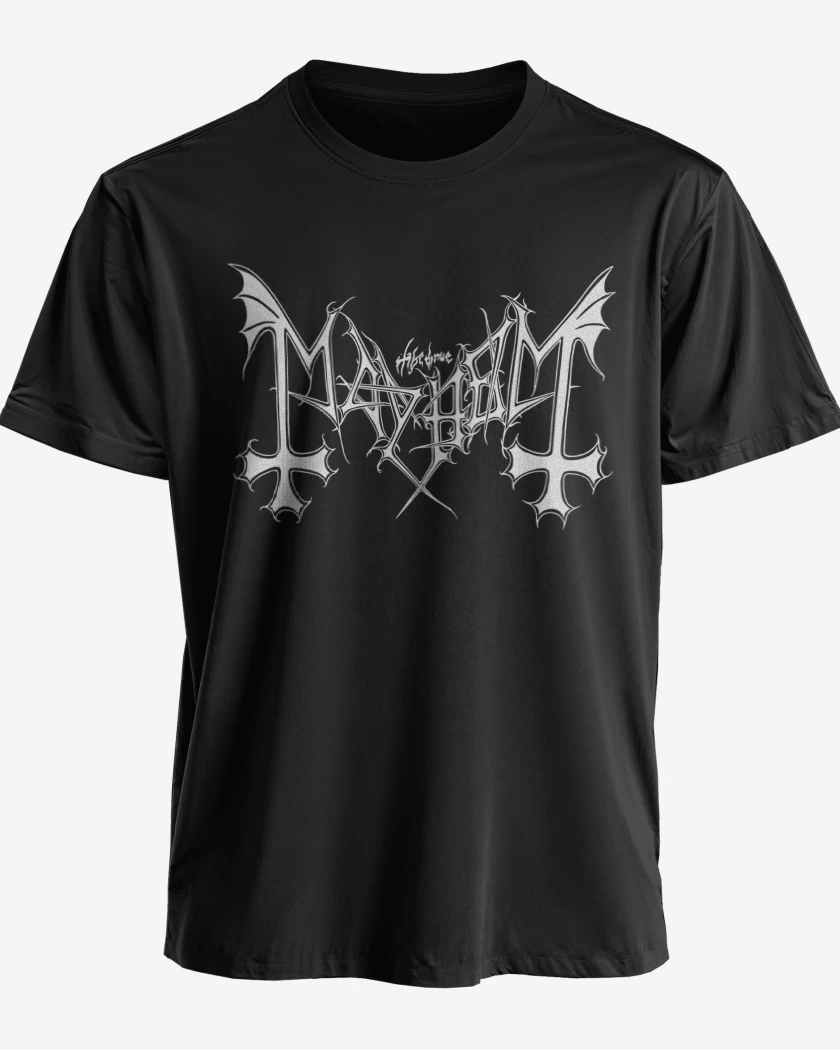 Polera Mayhem Logo B