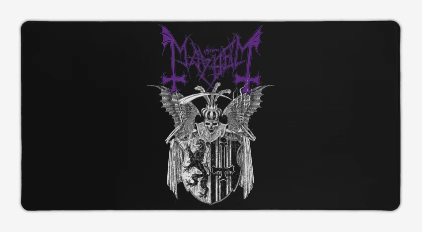 Mouse pad Gamer Negro de Mayhem Live Leipzig