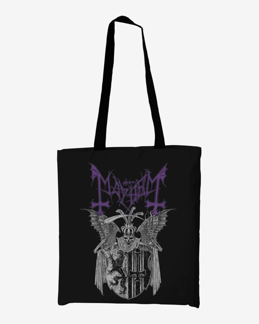 Totebag Negro de Mayhem Live Leipzig