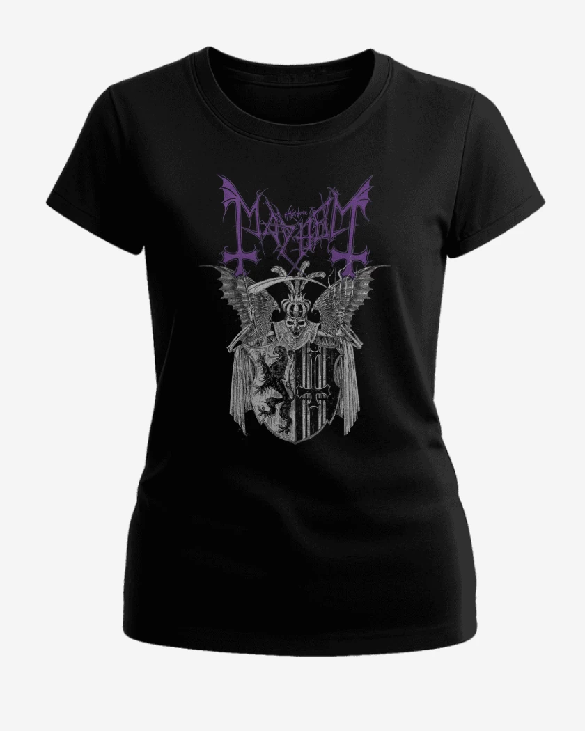 Polera de Mujer Negro de Mayhem Live Leipzig