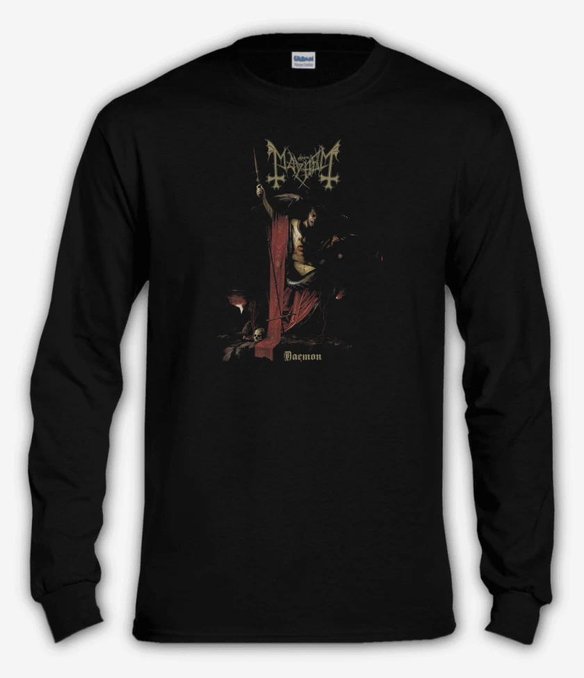Polera manga larga Negro de Mayhem Daemon
