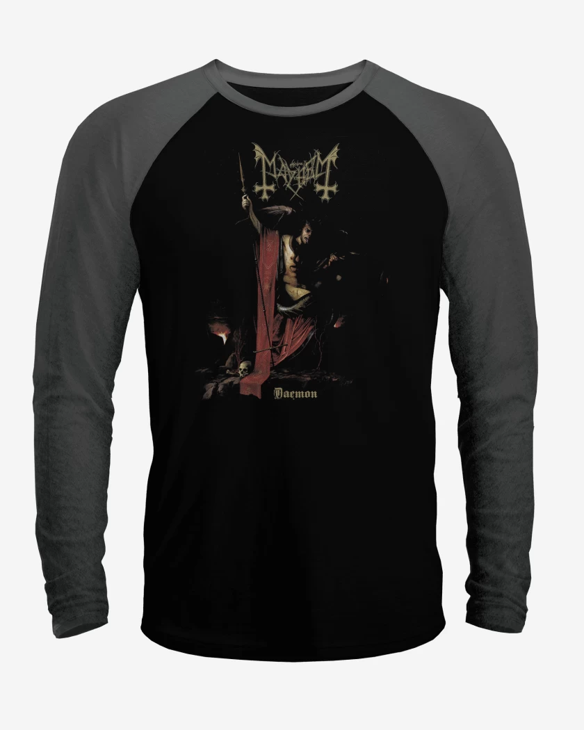 Polera Raglan Mayhem Daemon