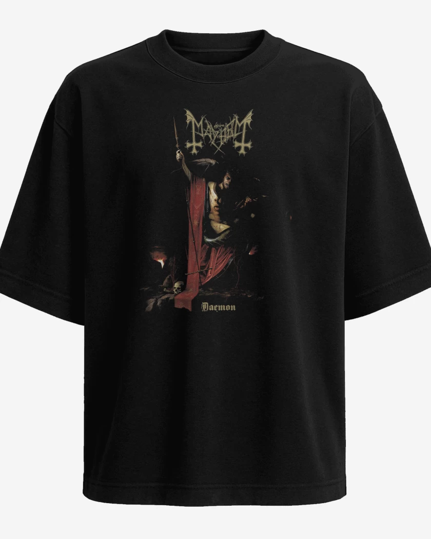 Polera Oversize Mayhem Daemon