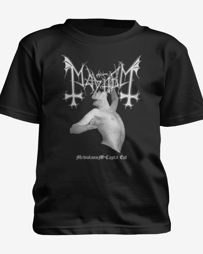 Polera de niño Mayhem Mediolanum Capta Est