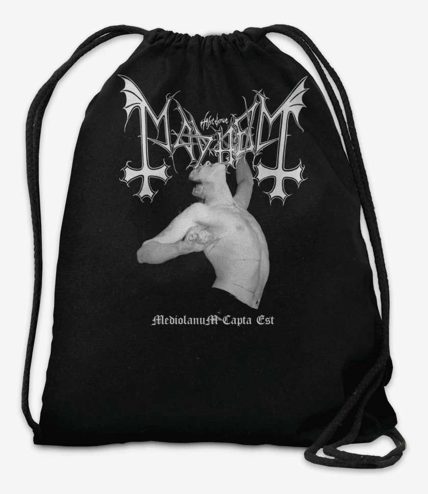 Mochila Negro de Mayhem Mediolanum Capta Est