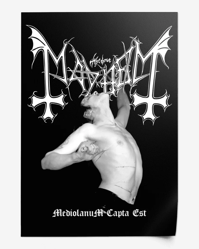 Print Mayhem Mediolanum Capta Est