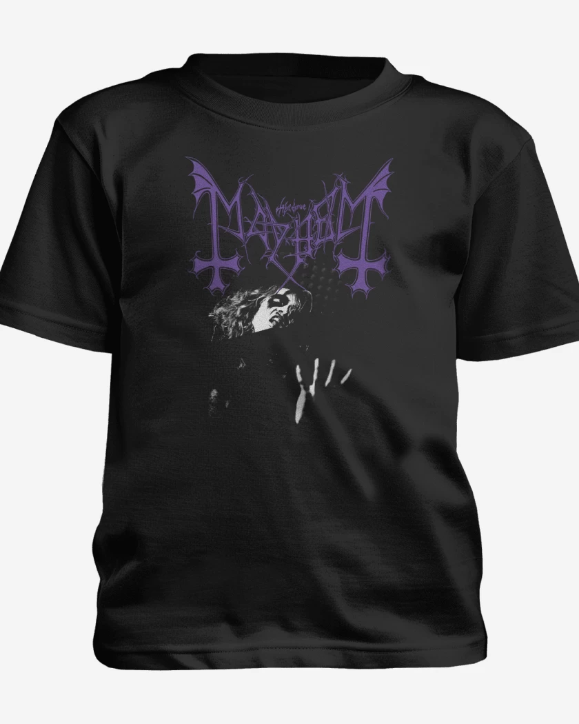 Polera de niño Negro de Mayhem Dead