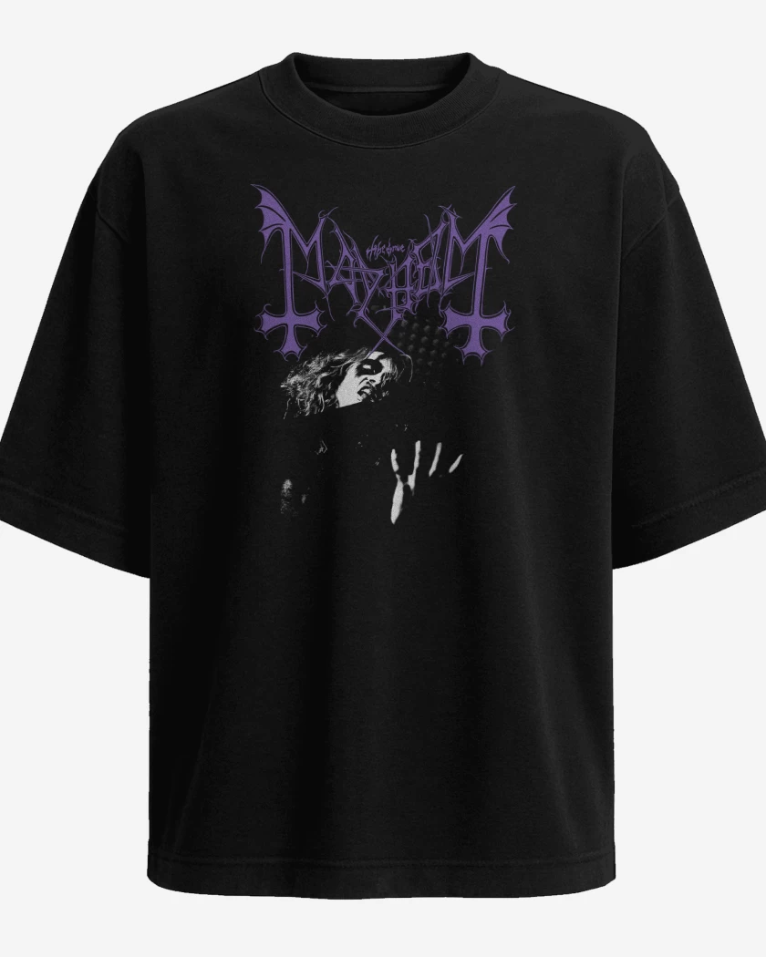 Polera Oversize Mayhem Dead