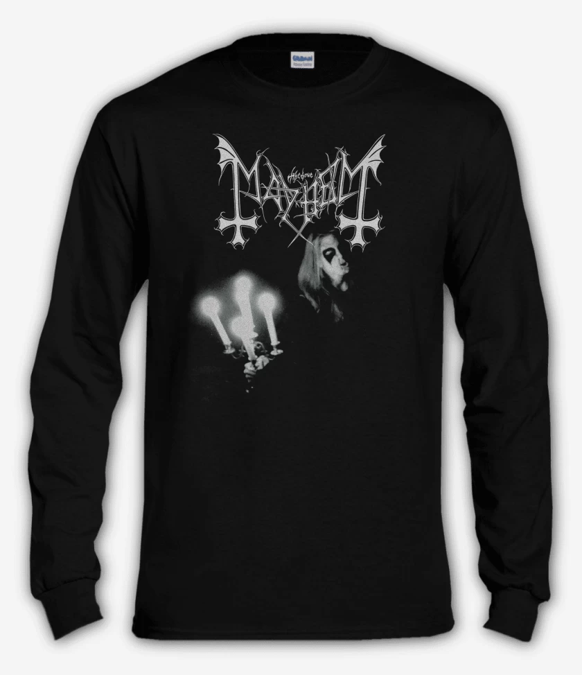Polera manga larga Negro de Dead Mayhem
