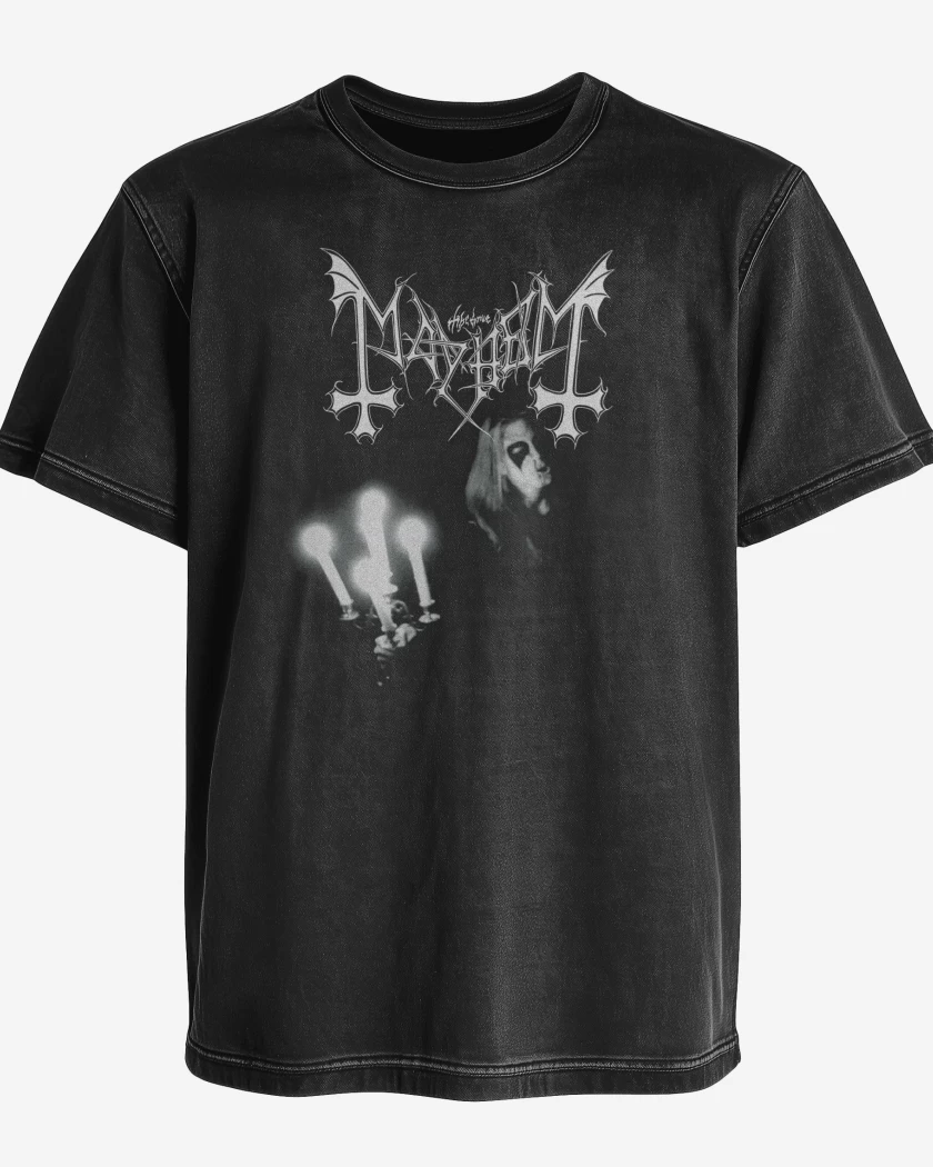 Polera desgastada Dead Mayhem