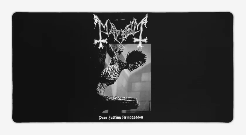 Mouse pad Gamer Mayhem Pure Fucking Armageddon
