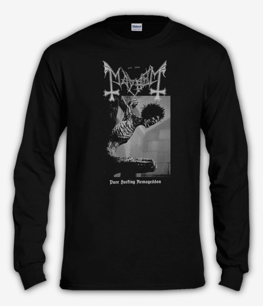 Polera manga larga Mayhem Pure Fucking Armageddon