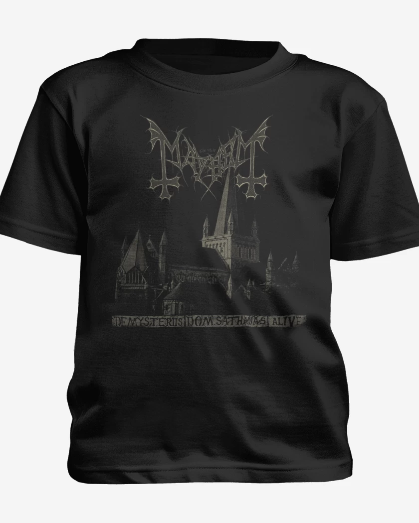 Polera de niño Mayhem De Mysteriis Dom Sathanas Alive