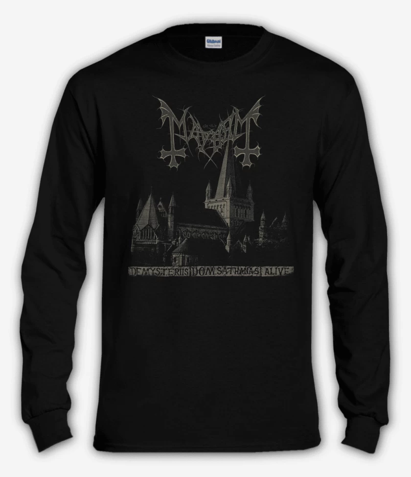 Polera manga larga Mayhem De Mysteriis Dom Sathanas Alive