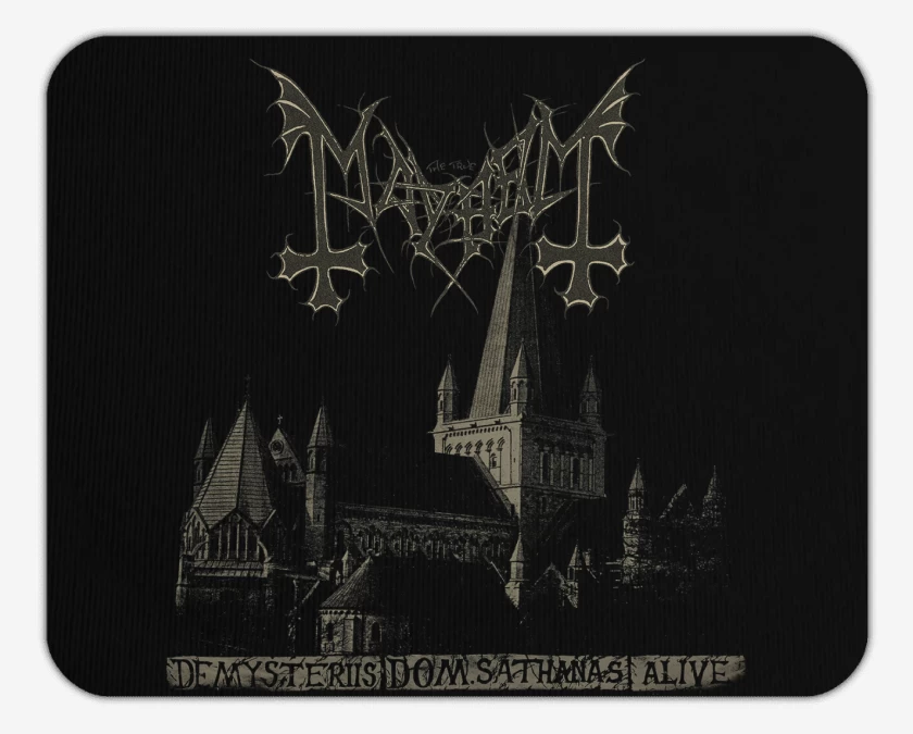 Mousepad Mayhem De Mysteriis Dom Sathanas Alive