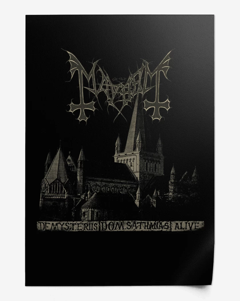 Print Mayhem De Mysteriis Dom Sathanas Alive